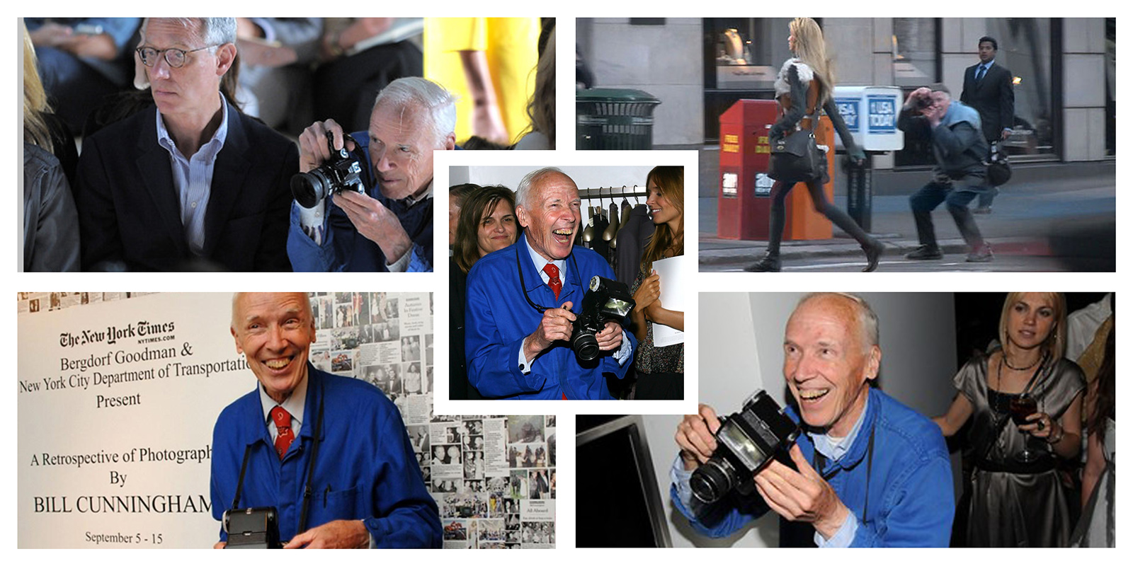 Bill Cunningham tribute to a vivacious old school photographer